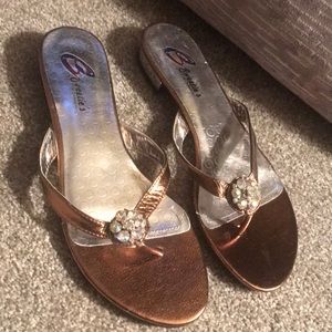 Sweetie’s Sandals - Bronze - Size 9